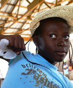 Joanna in Delmas slum, Les Cayes